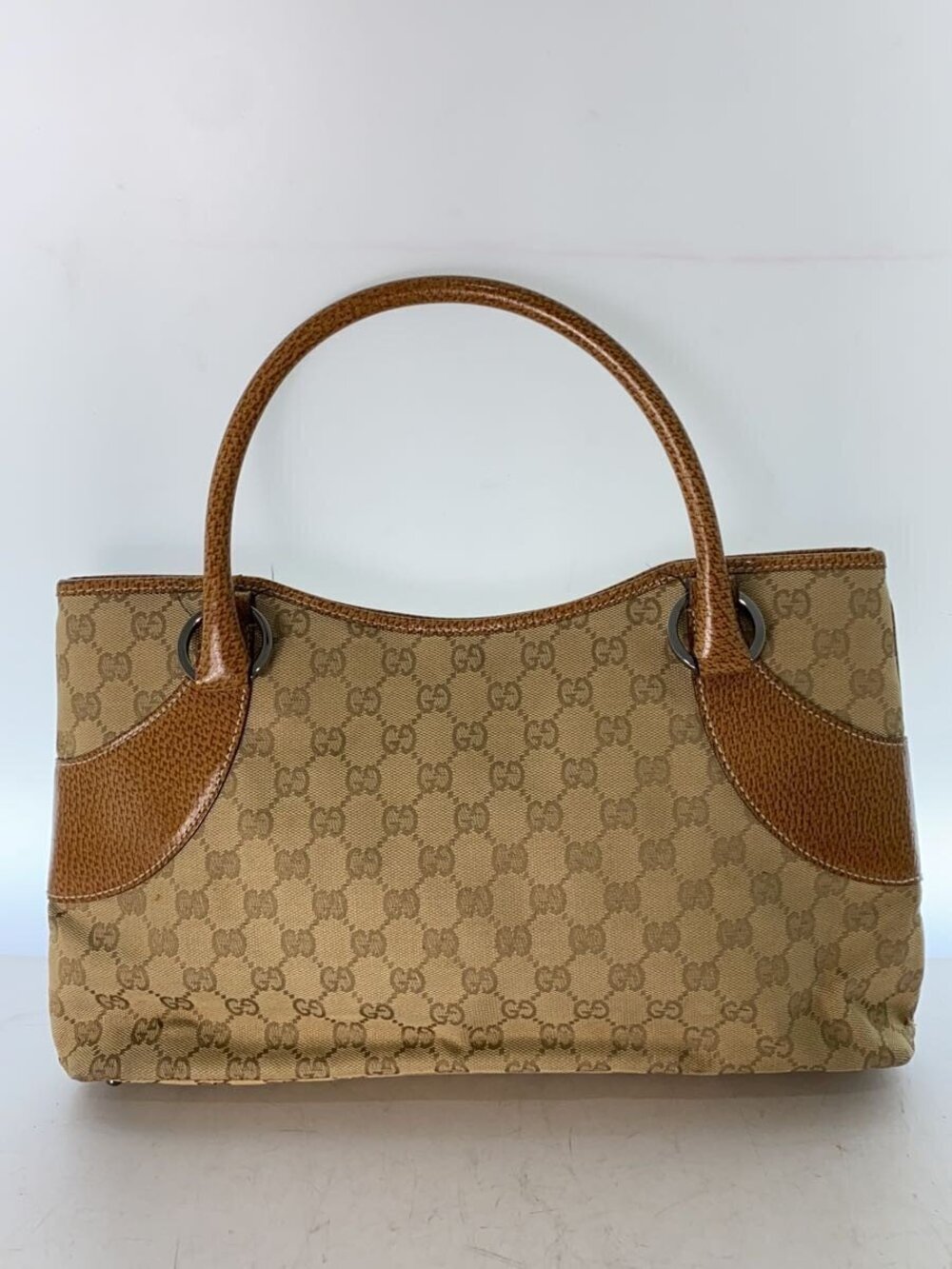 Gucci Tote Bag GG Canvas Beige Tan All over - Picture 3 of 7